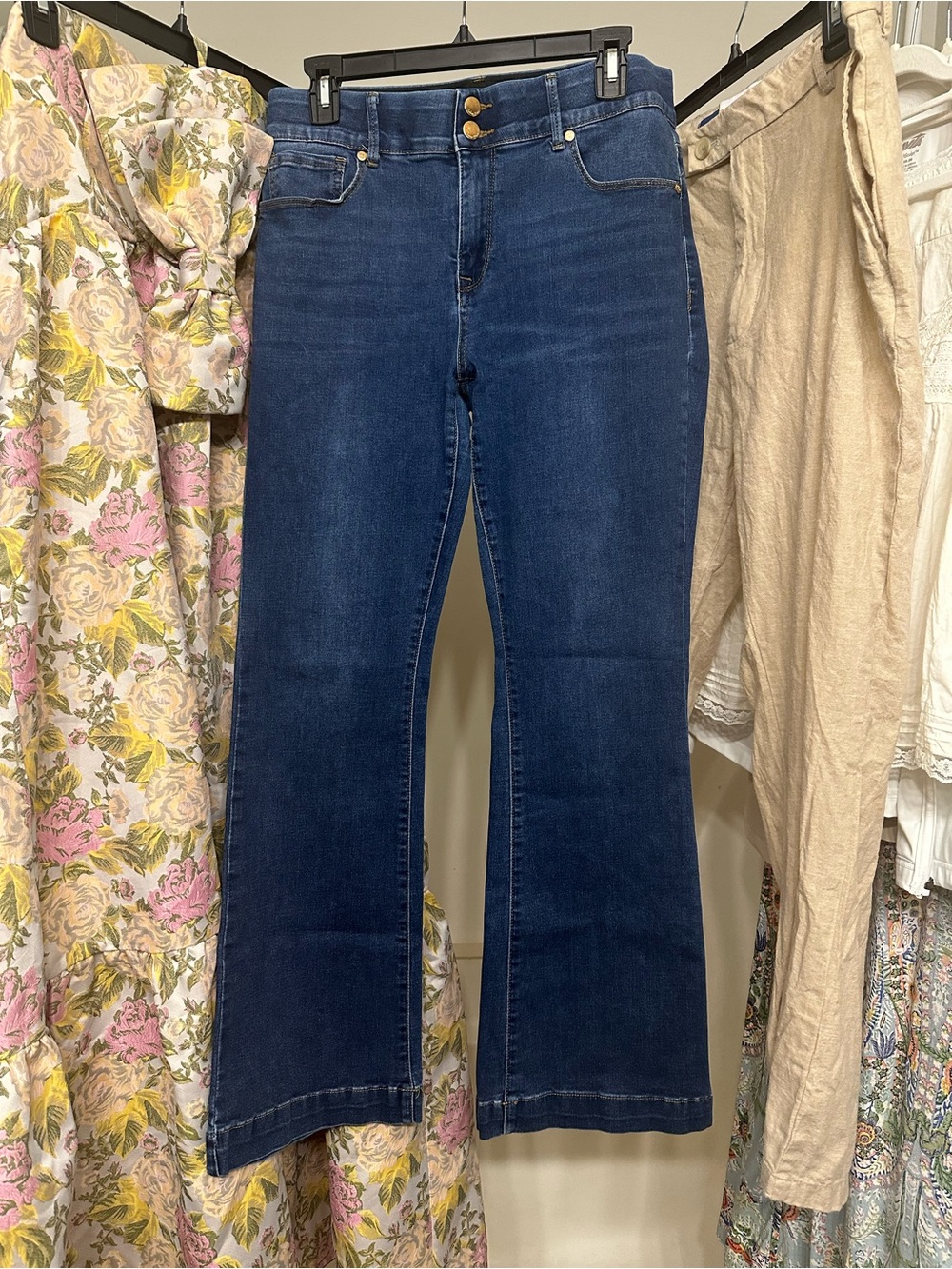 Indigo Poppy - Dark Indigo Women's Bootcut Jeans - Classic Denim